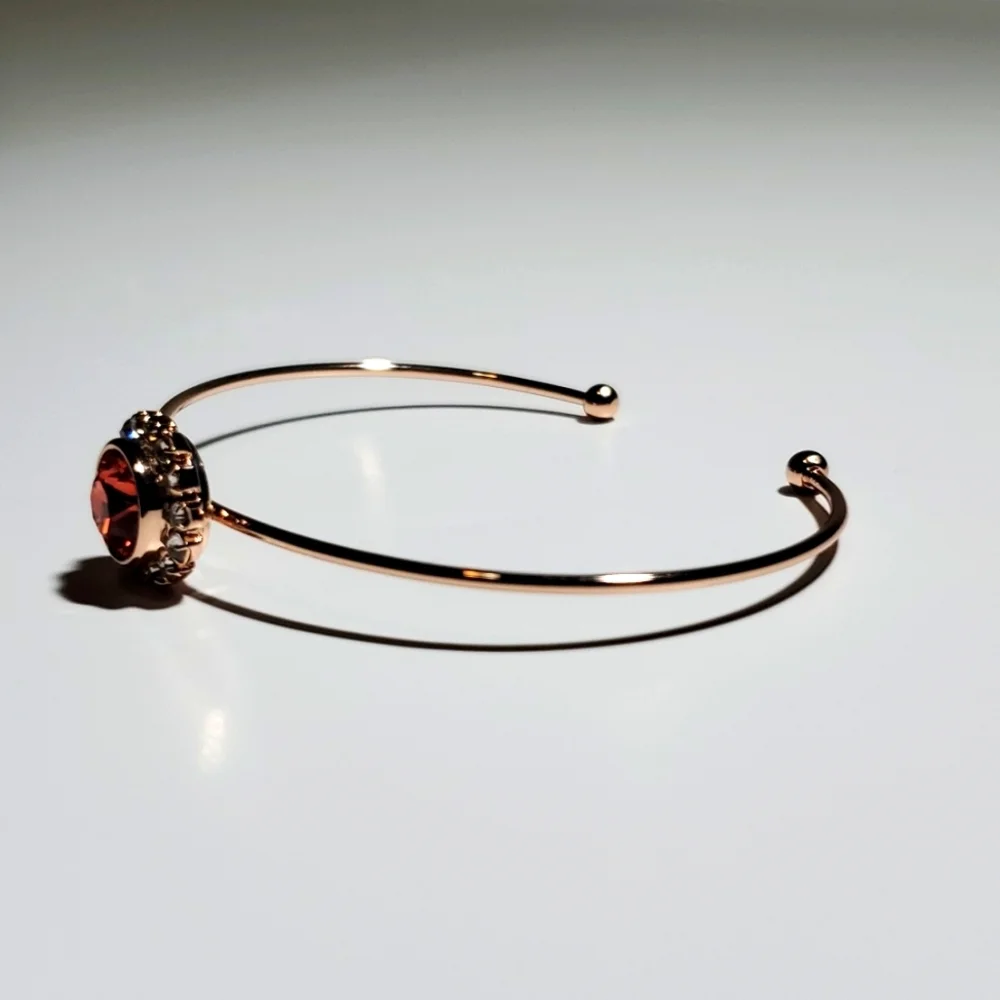 Ted Baker London Coral Swarovski Crystal Sappelle Daisy Lace Ultra Fine Cuff